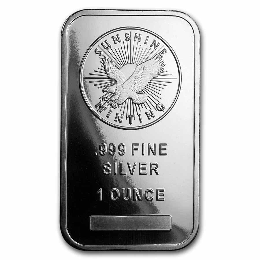 Silver Bar - Sunshine Mint 1oz